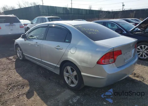 2007 Honda Civic Ex из США, поврежденный, VIN 1HGFA16877L054335